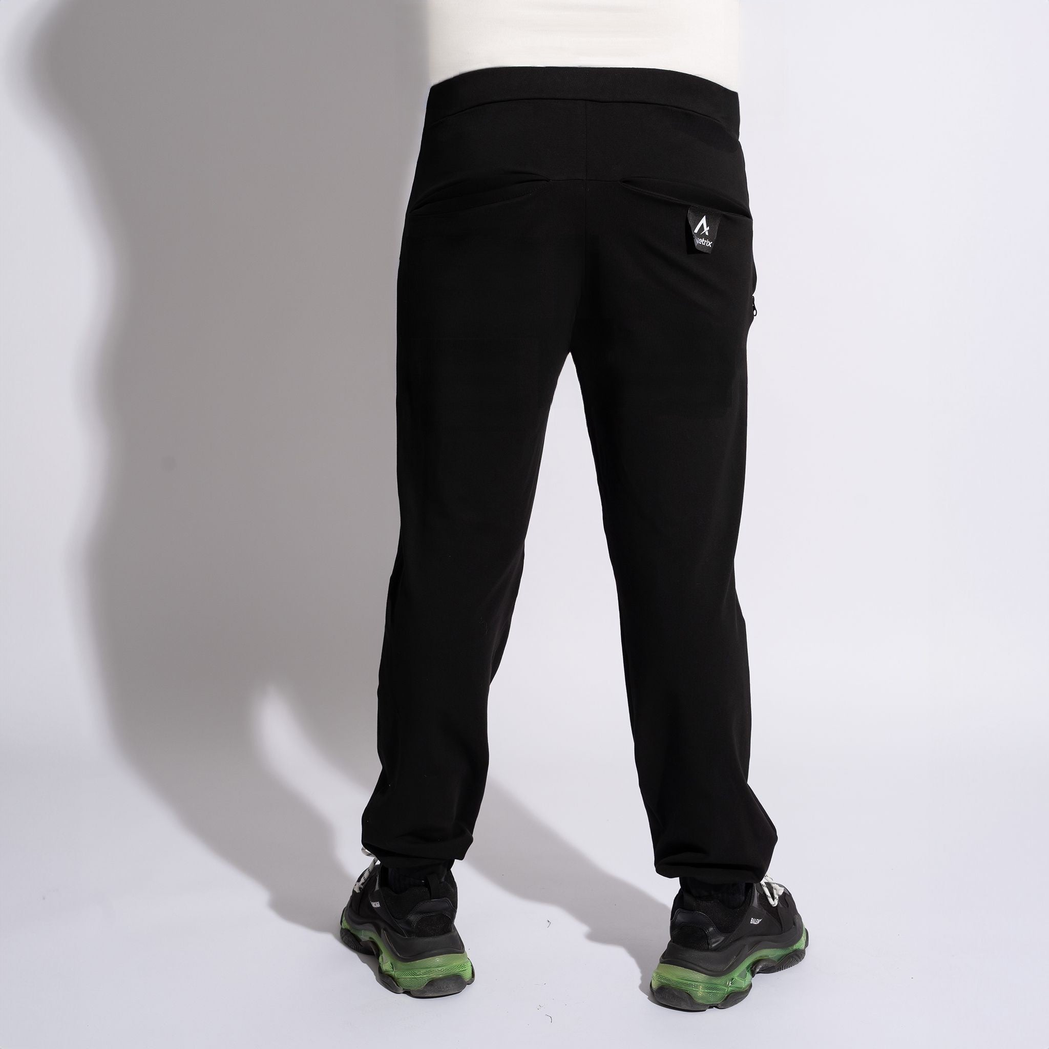 Pantaloni de trening bărbătești clasici cu buzunare cu fermoar