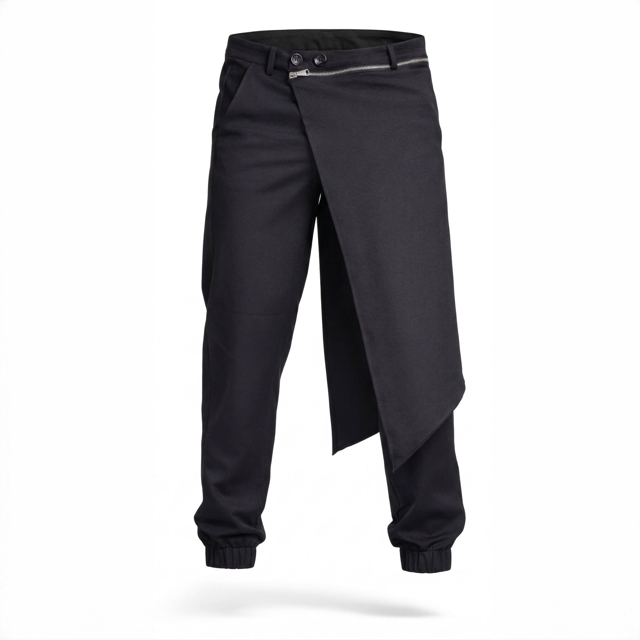Pantaloni negri cu sort detasabil PN15 – Stil Modern și Confort Premium