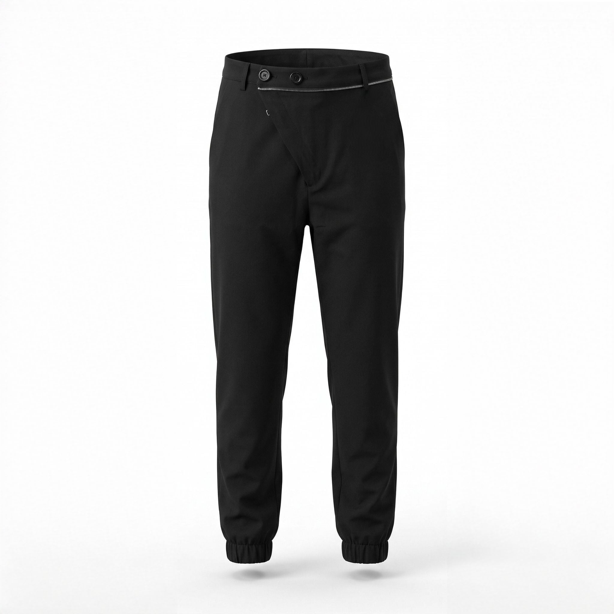 Pantaloni negri cu sort detasabil PN15 – Stil Modern și Confort Premium