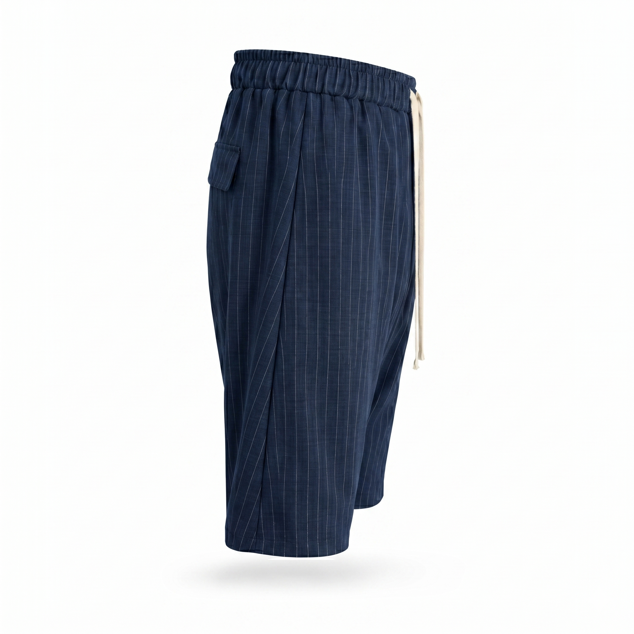 Pantaloni Scurți Bărbați Bleumarin Oversized de Vară | Lejeri, Respirabili, Confort Absolut
