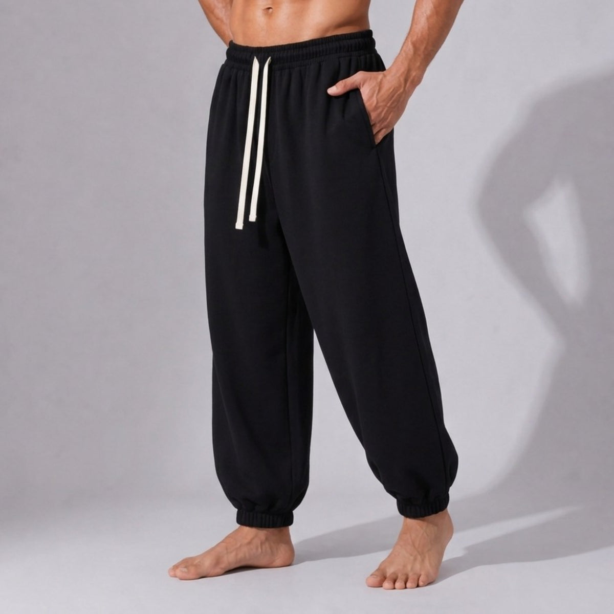 Pantaloni Trening Bărbați Oversized Balloon – Bumbac 100%