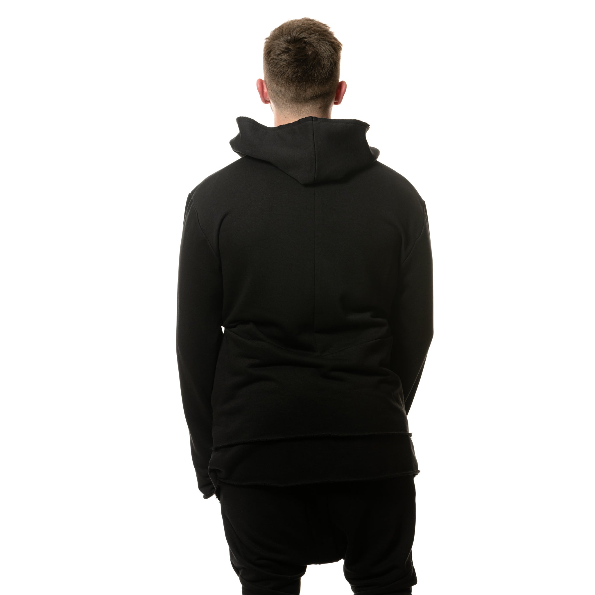 vagabond reflectss hanorac negru long line
