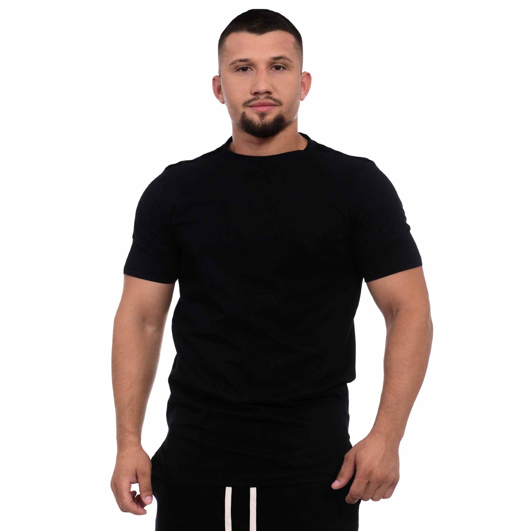 vagabond reflectss asimetrix Tricou negru regular fit cu aplicatie din catifea pe umar