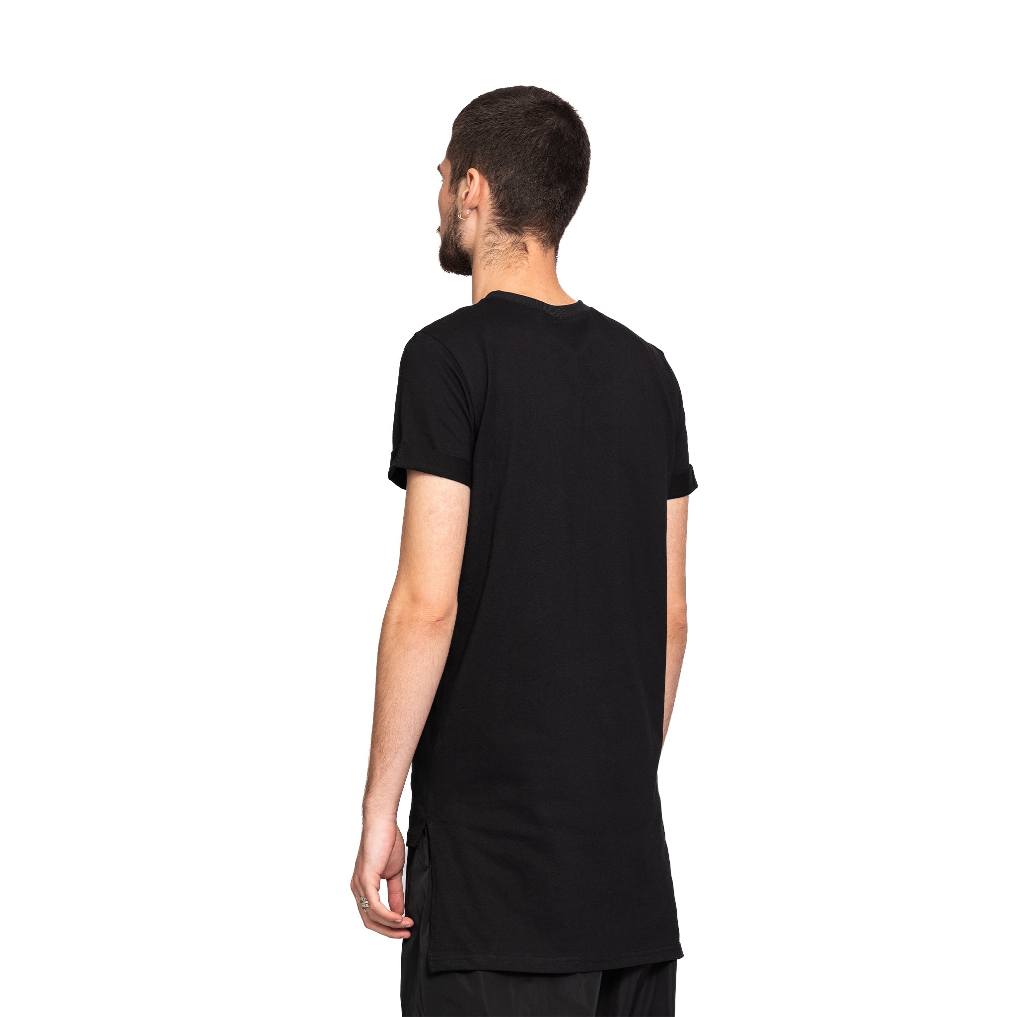 vagabond reflectss asimetrix tricou barbatesc negru