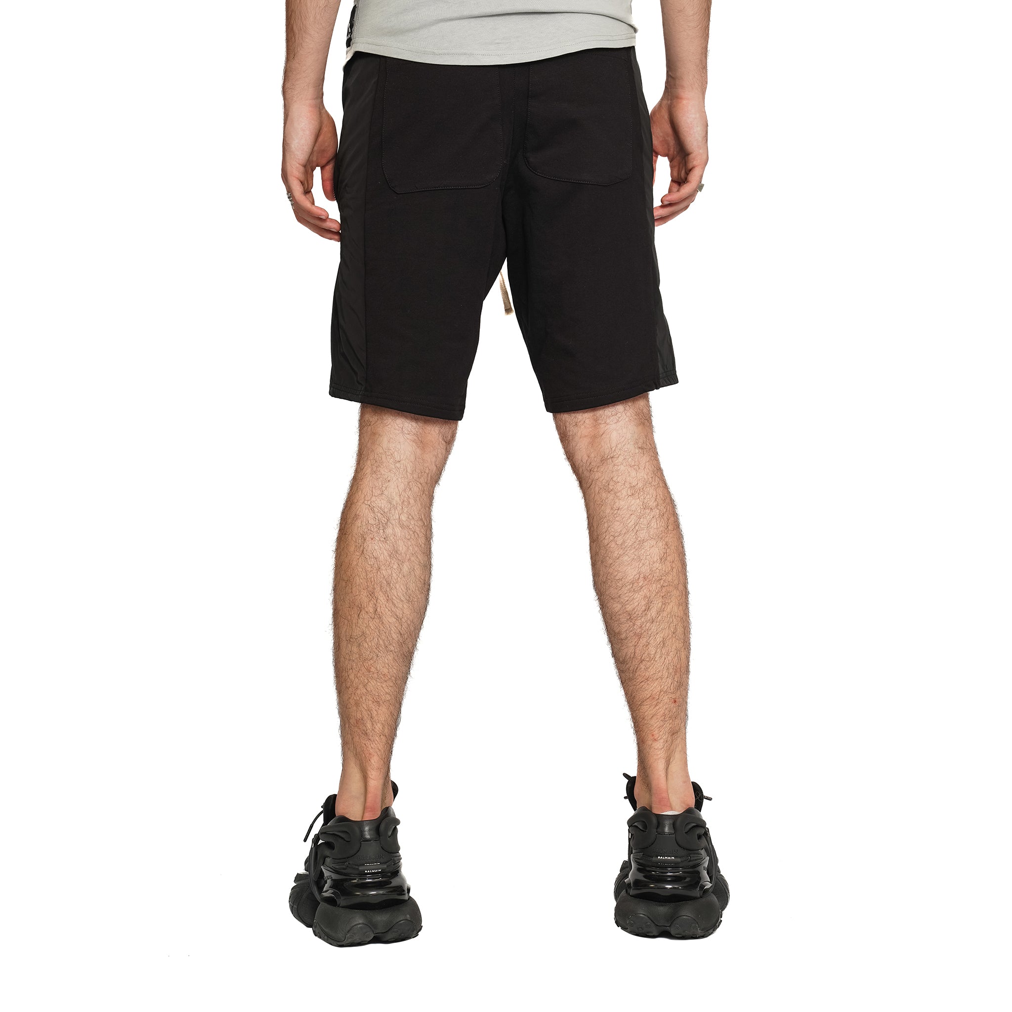 vagabond reflectss pantaloni scurti cu aplicatie din fas pe lateral