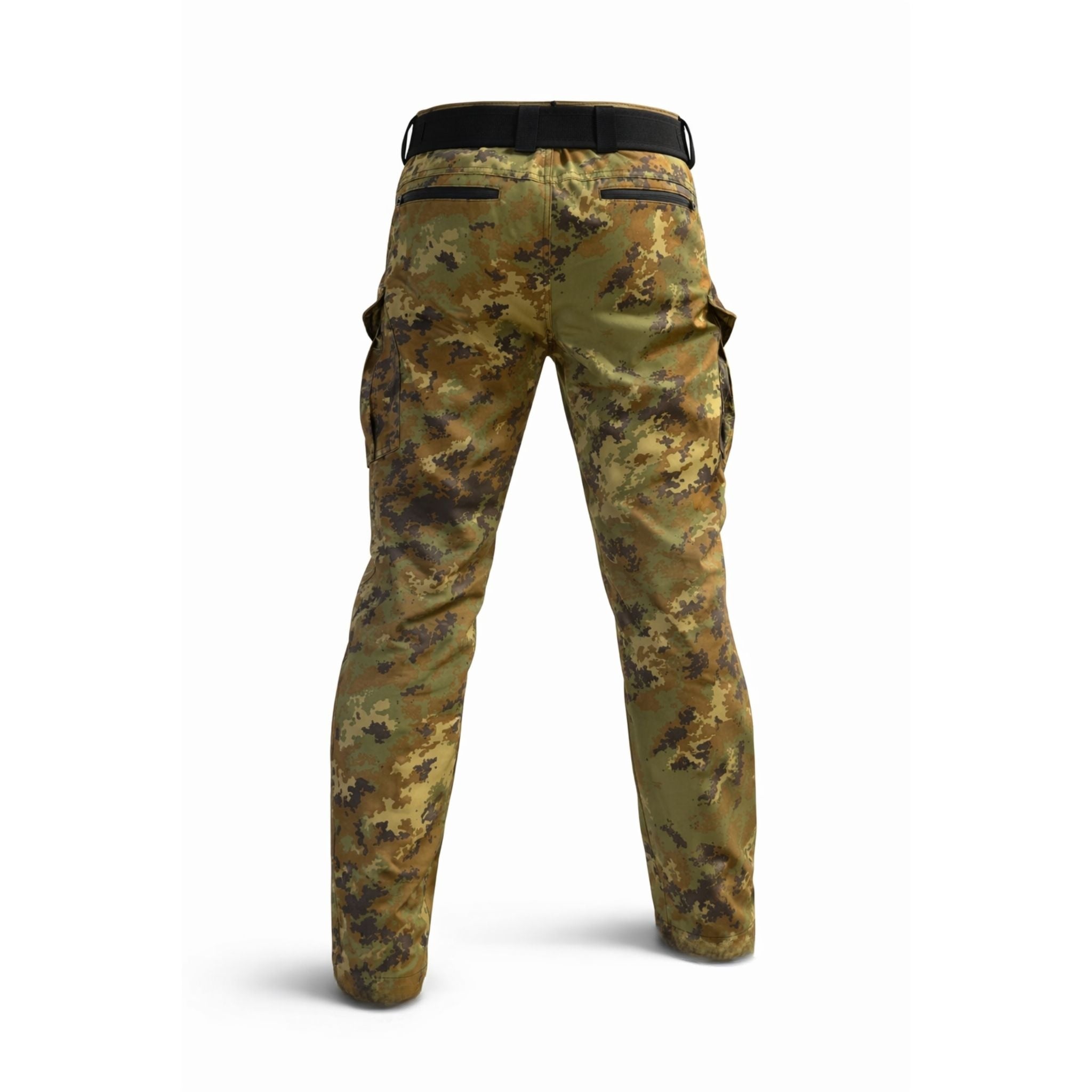 Pantaloni tactici moderni stil urban-casual Asimetrix - protectie termica si respirabilitate ridicata vedere din spate