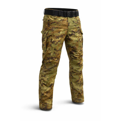 Pantaloni tactici urban premium Asimetrix camuflaj - material softshell impermeabil si rezistent la vant