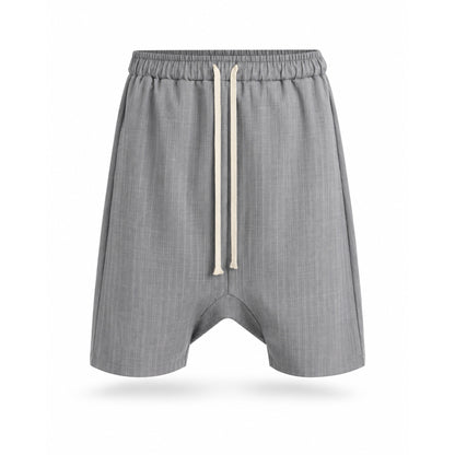 Pantaloni Scurți Bărbați Gri Oversized de Vară | Lejeri, Respirabili, Confort Absolut