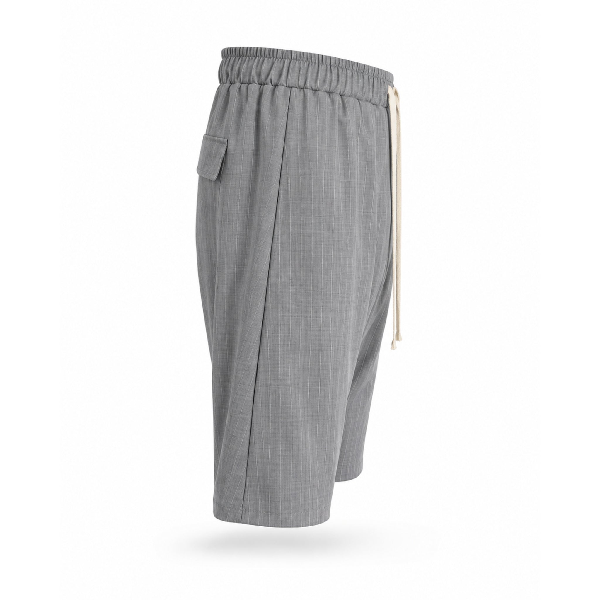 Pantaloni Scurți Bărbați Gri Oversized de Vară | Lejeri, Respirabili, Confort Absolut