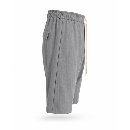 Pantaloni Scurți Bărbați Gri Oversized de Vară | Lejeri, Respirabili, Confort Absolut