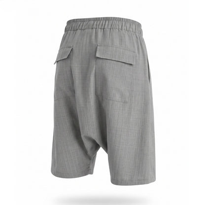 Pantaloni Scurți Bărbați Gri Oversized de Vară | Lejeri, Respirabili, Confort Absolut