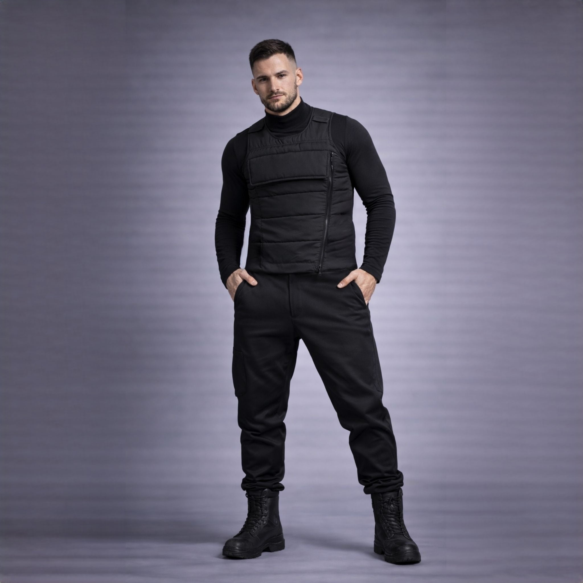 Vesta din fas fashion inspirata din echipamentele tactice