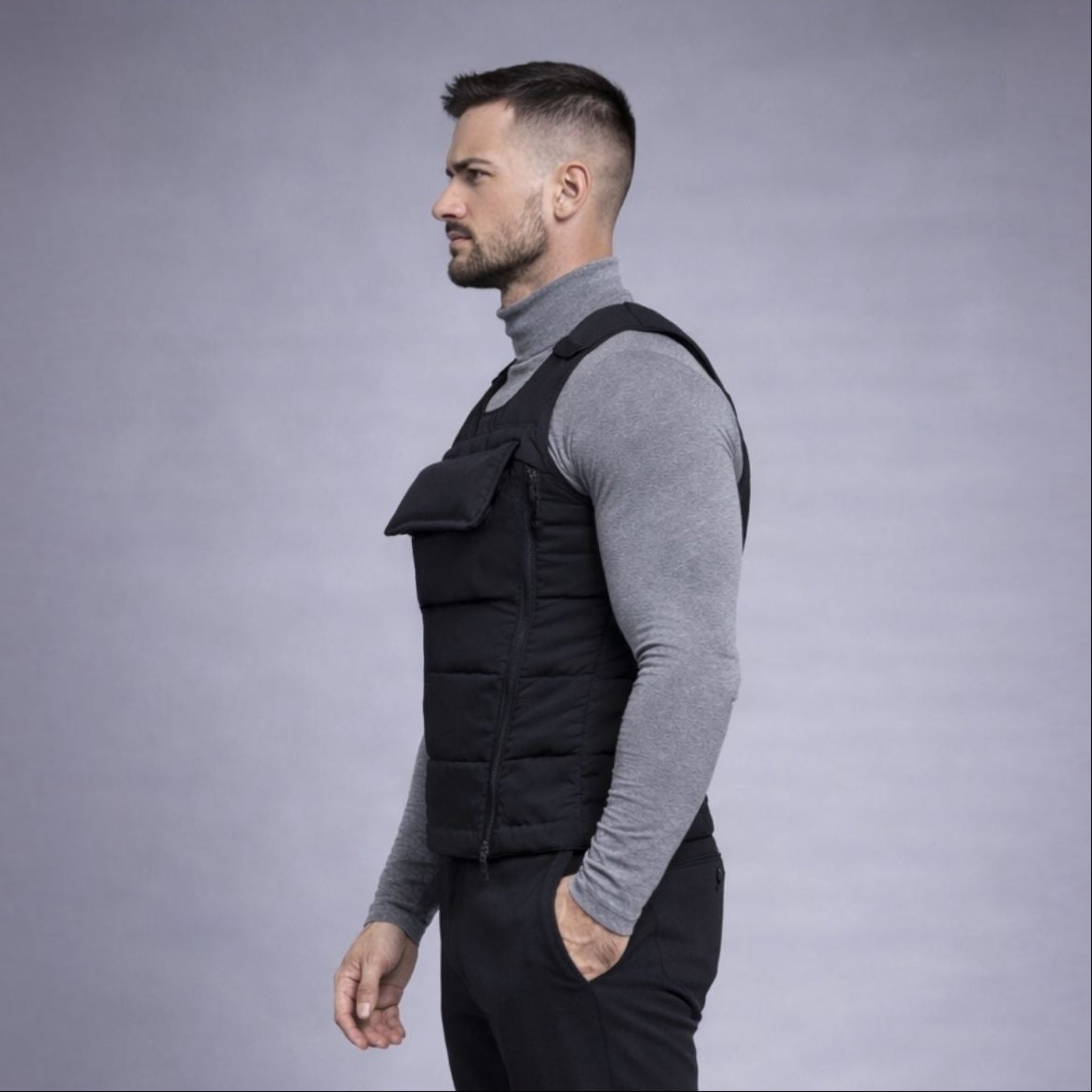 Vesta din fas fashion inspirata din echipamentele tactice