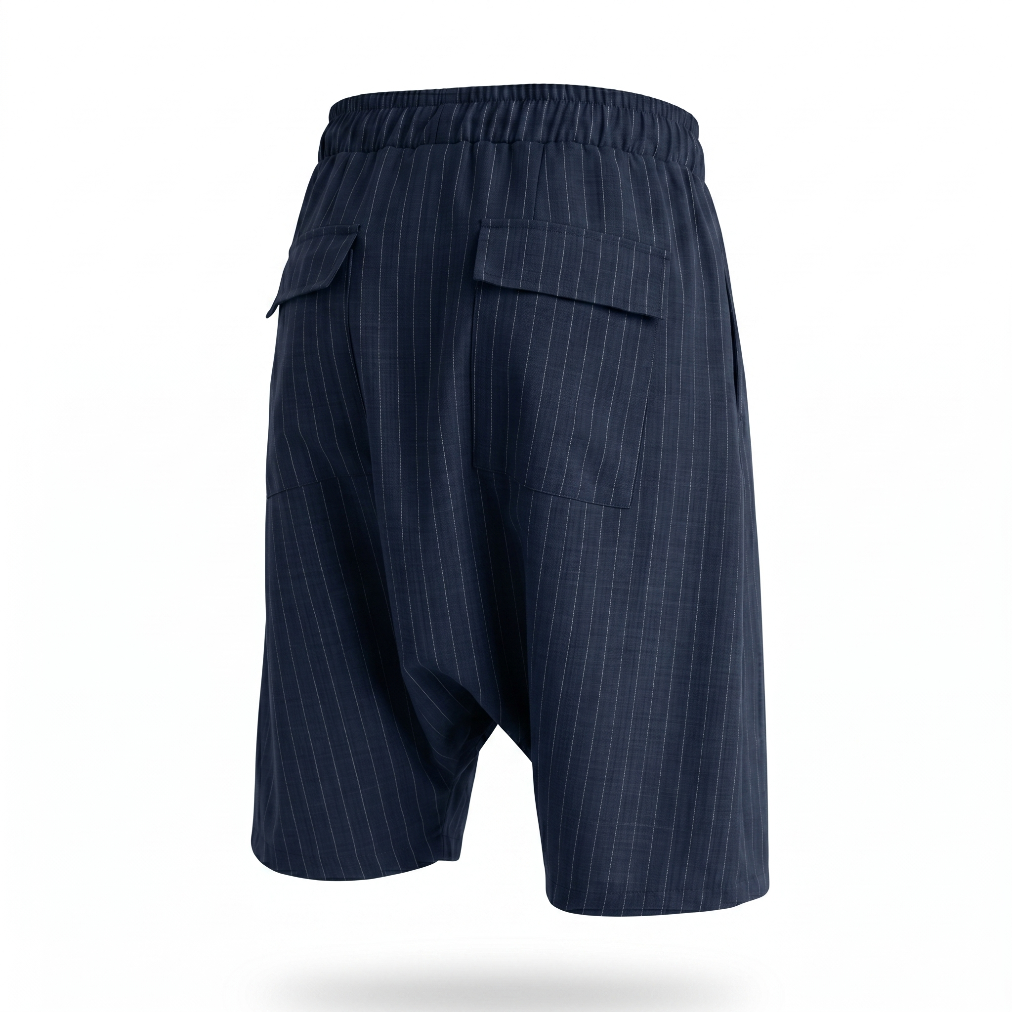 PRODUSUL VA REVENI IN STOC DUPA 5.06.2024! Pantaloni Scurți Bărbați Bleumarin Oversized de Vară | Lejeri, Respirabili, Confort Absolut