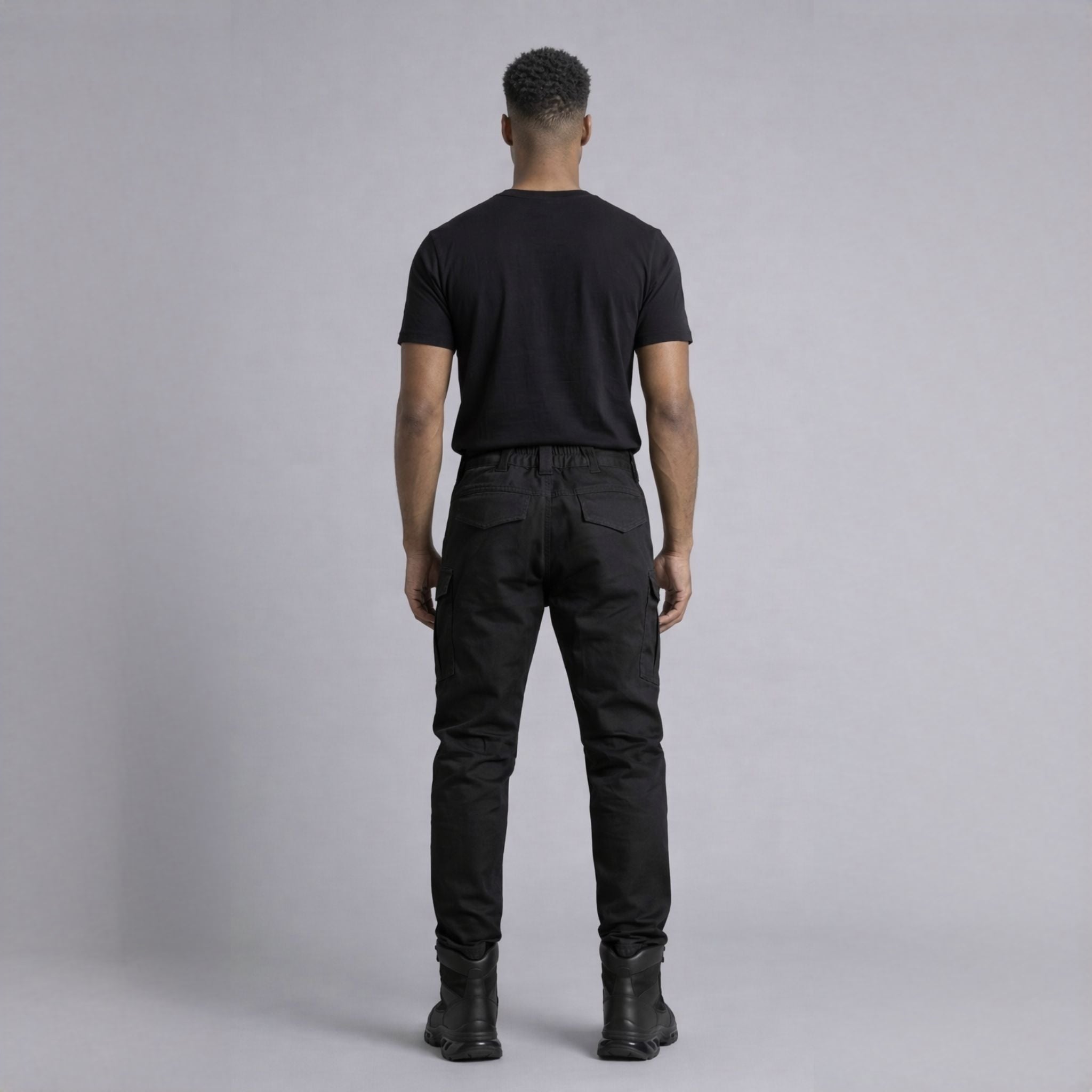Pantaloni Premium Urban Tactici din denim prespălat