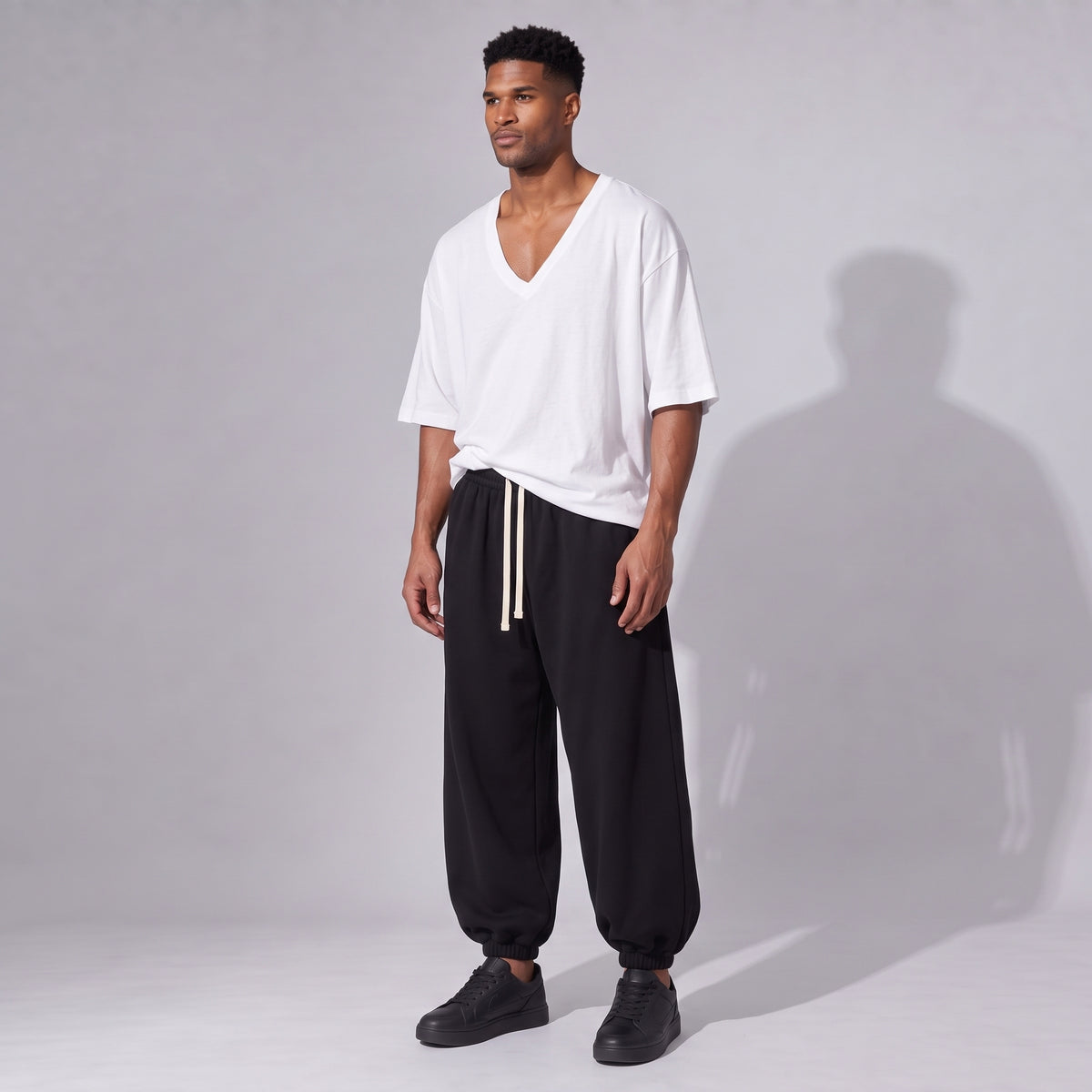 Pantaloni Trening Bărbați Oversized Balloon – Bumbac 100%