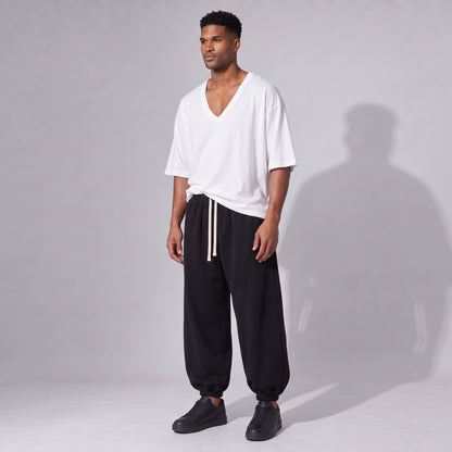 Pantaloni Trening Bărbați Oversized Balloon – Bumbac 100%