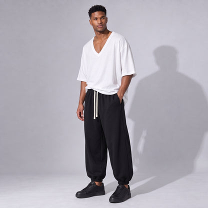 Pantaloni Trening Bărbați Oversized Balloon – Bumbac 100%