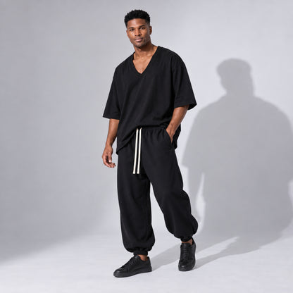 Pantaloni Trening Bărbați Oversized Balloon – Bumbac 100%