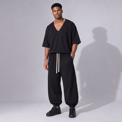Pantaloni Trening Bărbați Oversized Balloon – Bumbac 100%