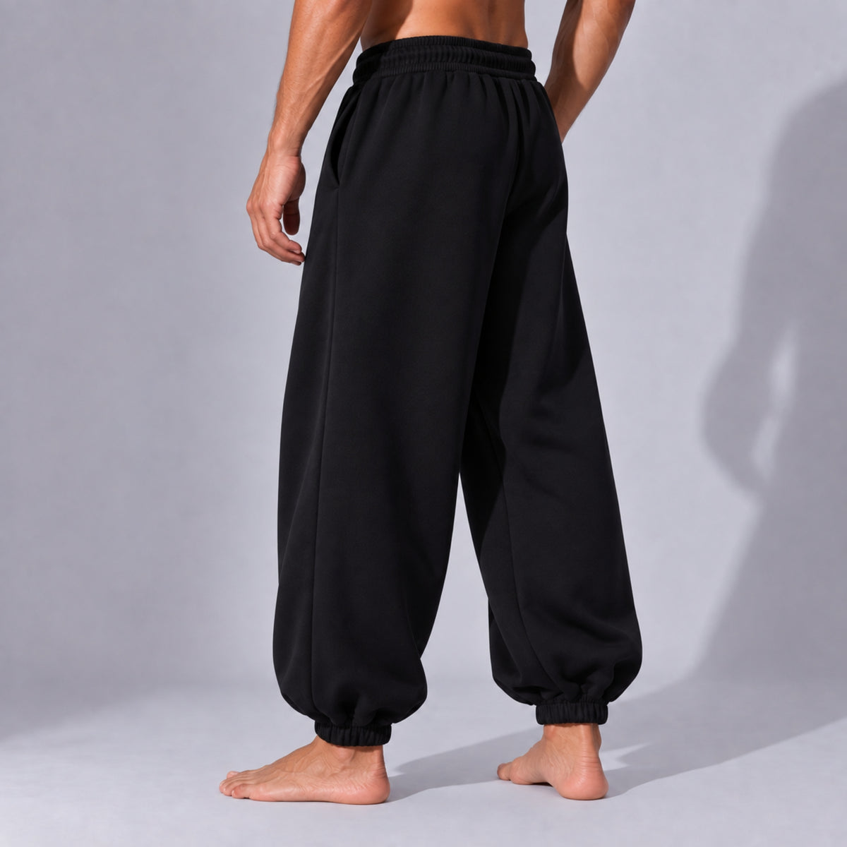 Pantaloni Trening Bărbați Oversized Balloon – Bumbac 100%