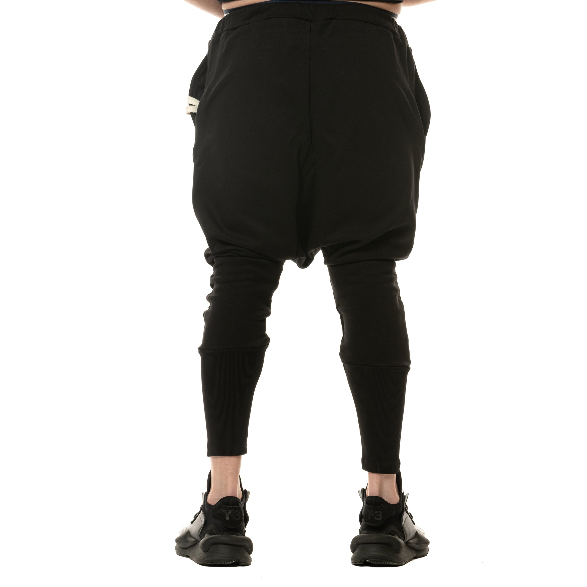vagabond reflectss pantaloni negri cu tur