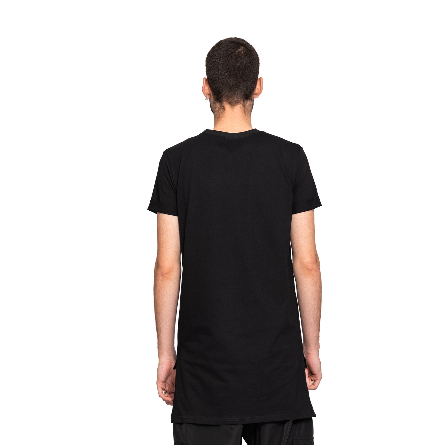 vagabond reflectss asimetrix tricou barbatesc negru